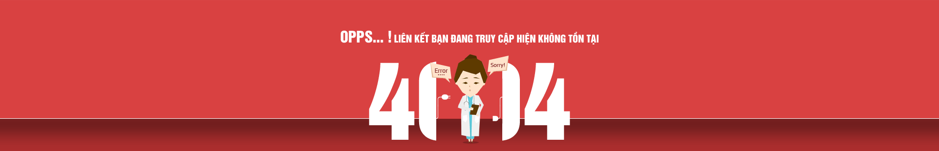 Trang báo lỗi 404